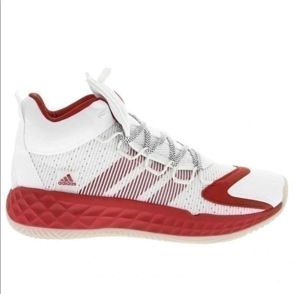 Adidas hightop basketball shoes size 8